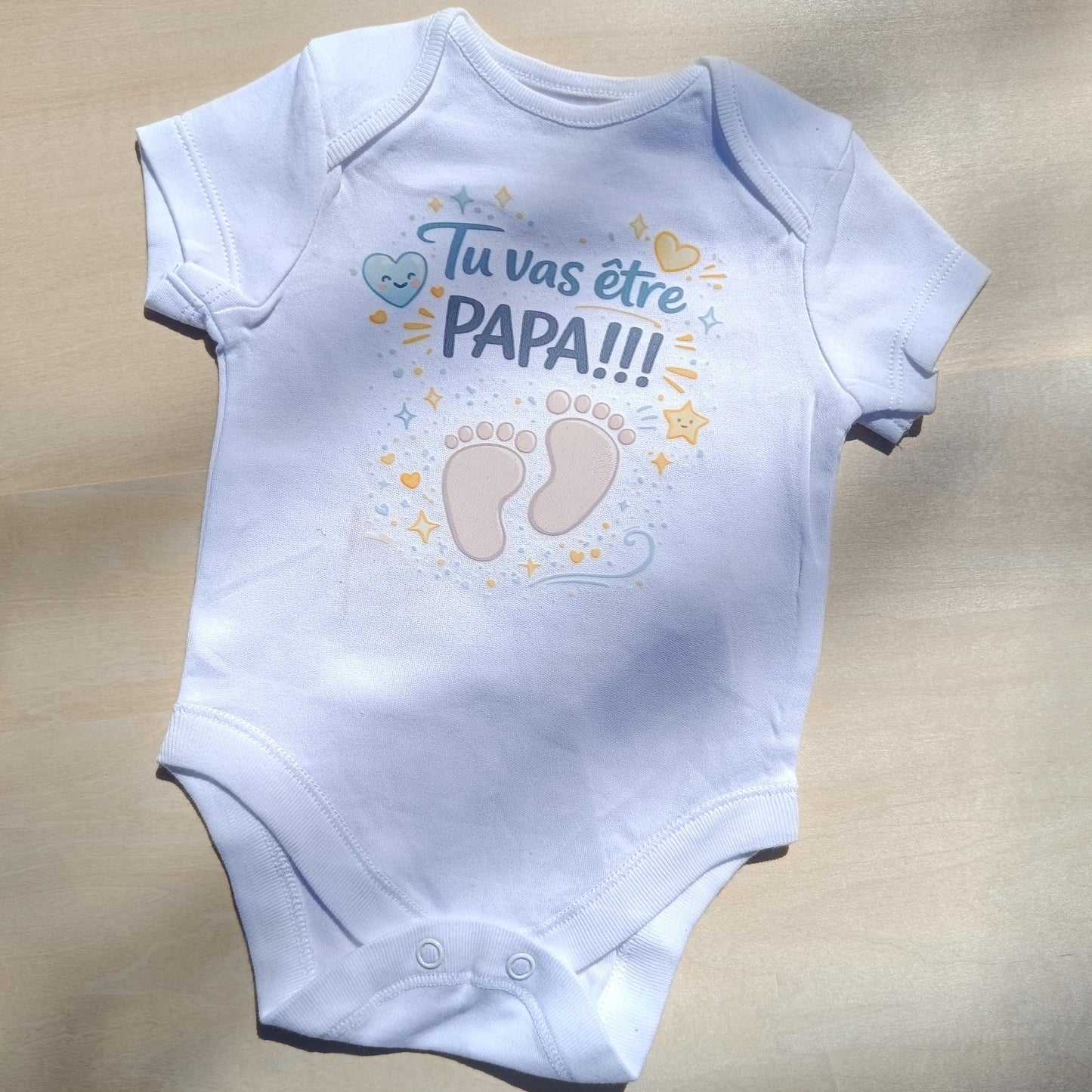 Body bébé annonce grossesse – Tu vas être Papa – Body bébé annonce future naissance – Cadeau annonce famille