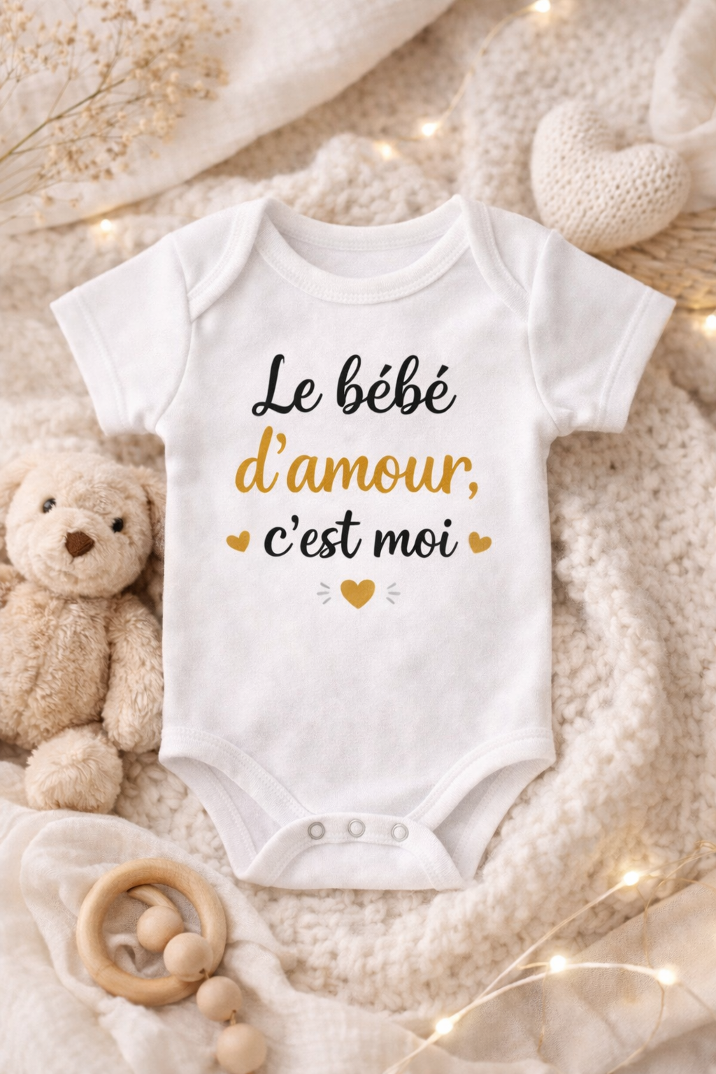 Body Bébé Humour – Annonce de Grossesse Inoubliable