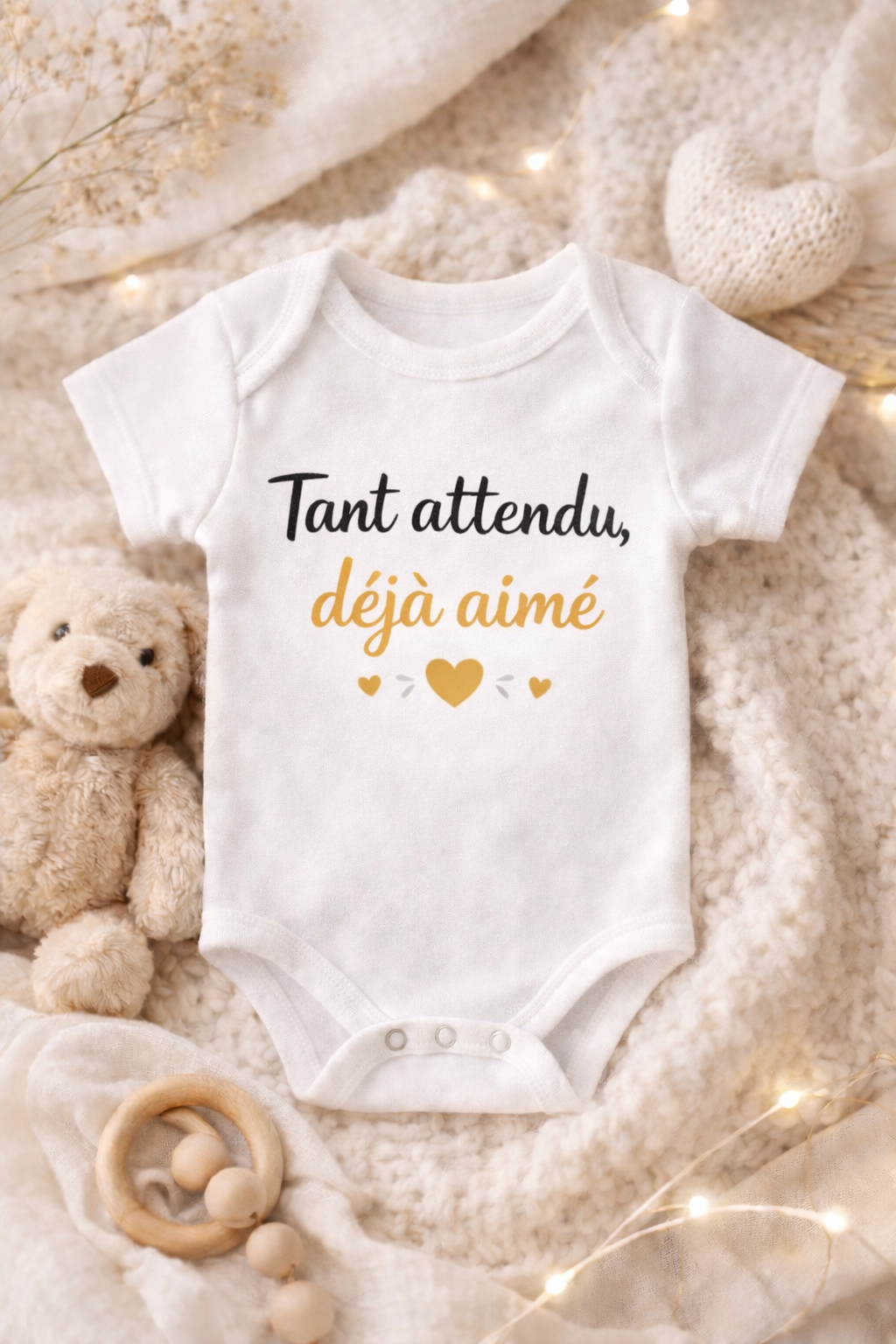 Body Bébé Humour – Annonce de Grossesse Surprise 2027