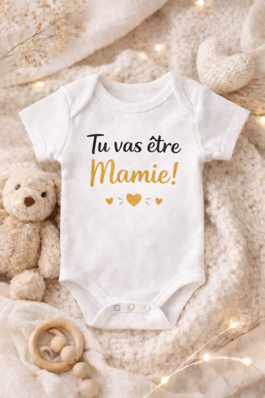Body Bébé Humour – Annonce de Grossesse Famille & Amis
