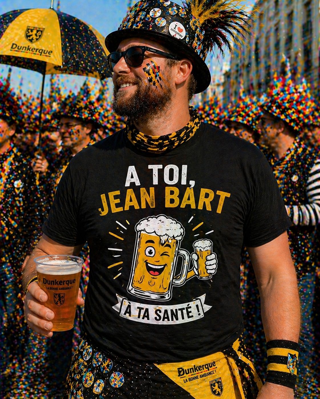 T-shirt Carnaval de Dunkerque – L'Esprit des Bandes