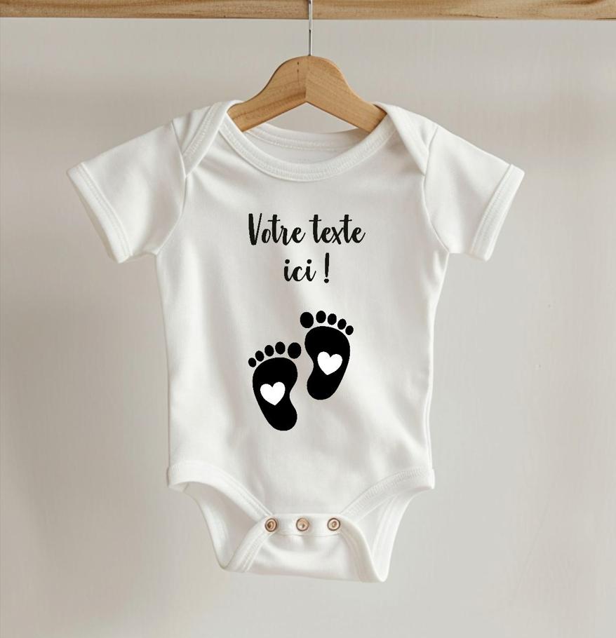 Body bébé personnalisé pour annonce de grossesse