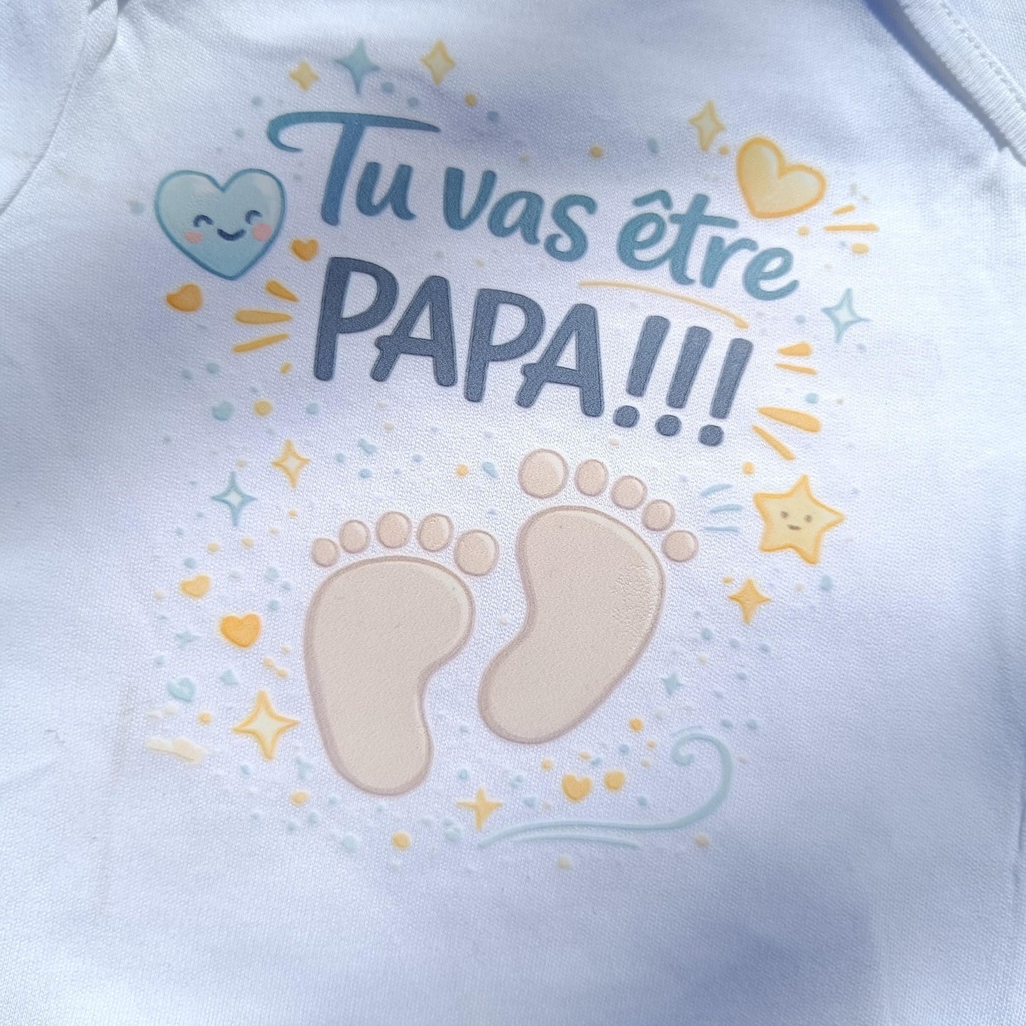 Body bébé annonce grossesse – Tu vas être Papa – Body bébé annonce future naissance – Cadeau annonce famille
