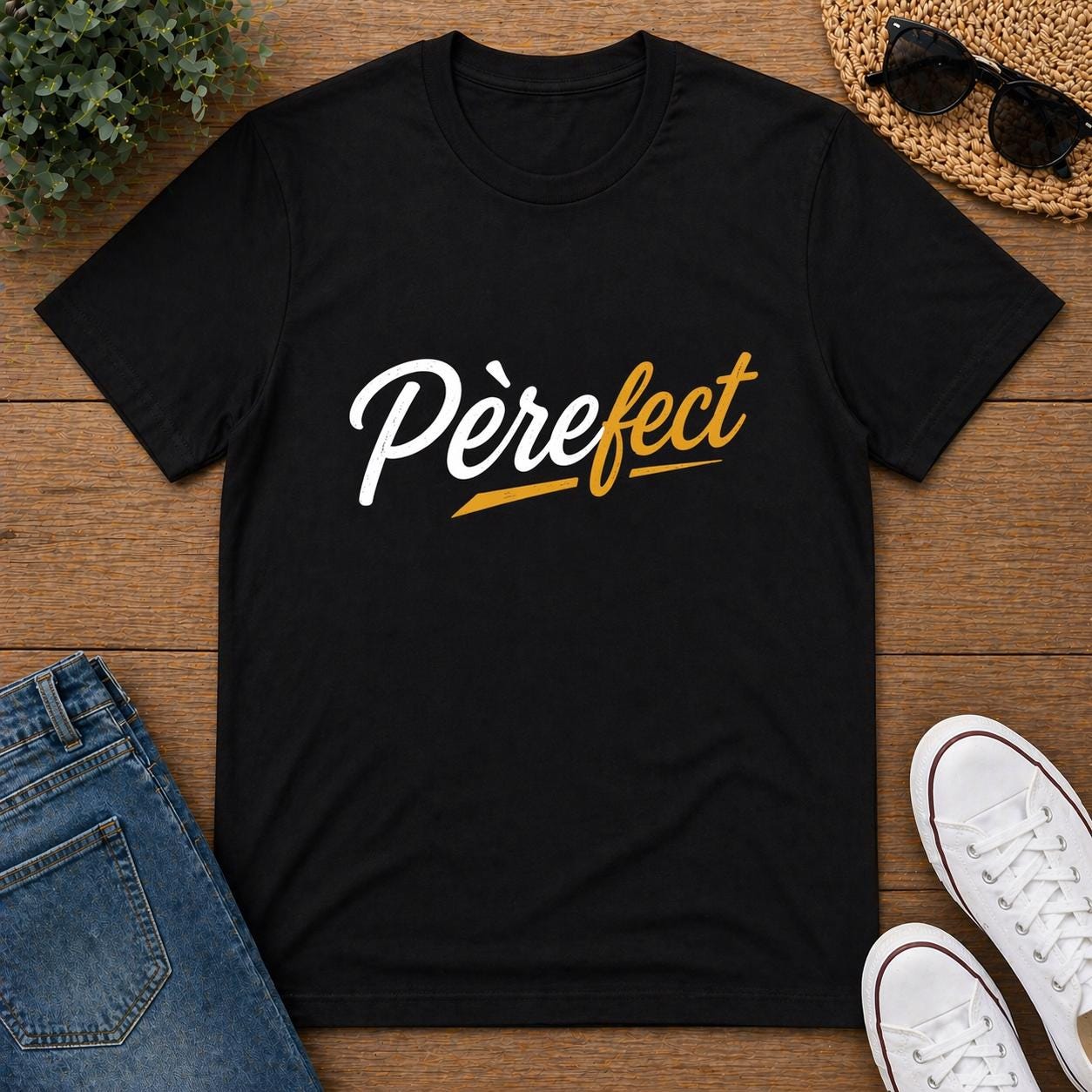 T-shirt humour apéro – Pèrefect – Tee shirt fête des pères drôle – Cadeau homme humour alcool - Carnaval Dunkerque - marrant