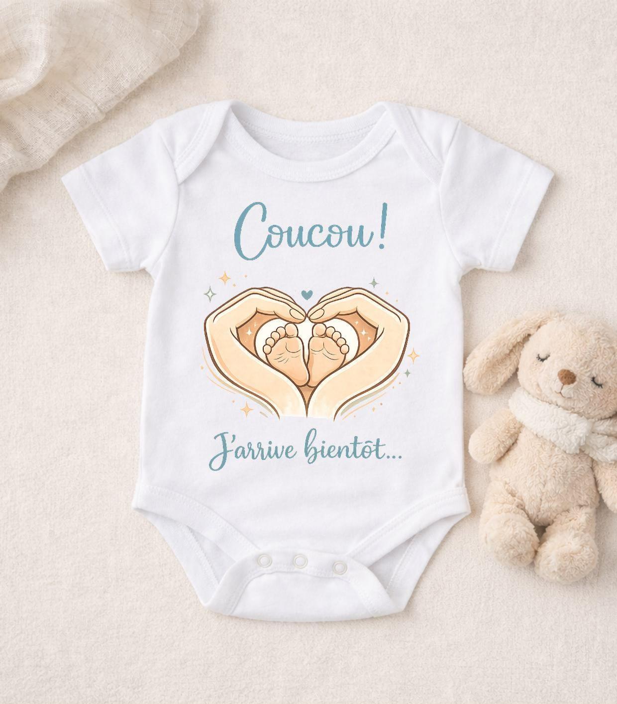Body bébé pour annonce de grossesse