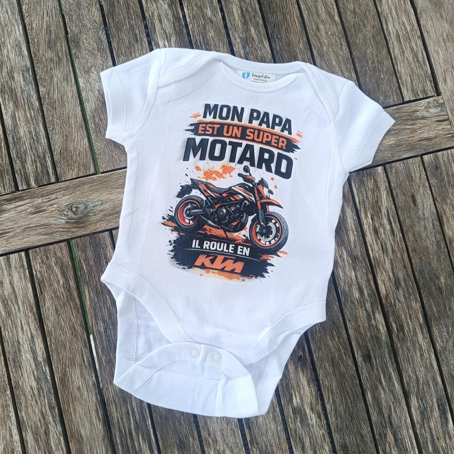 Body bébé F1 – Chut ! je regarde la F1 avec Papa –Lewis Hamilton Ferrari