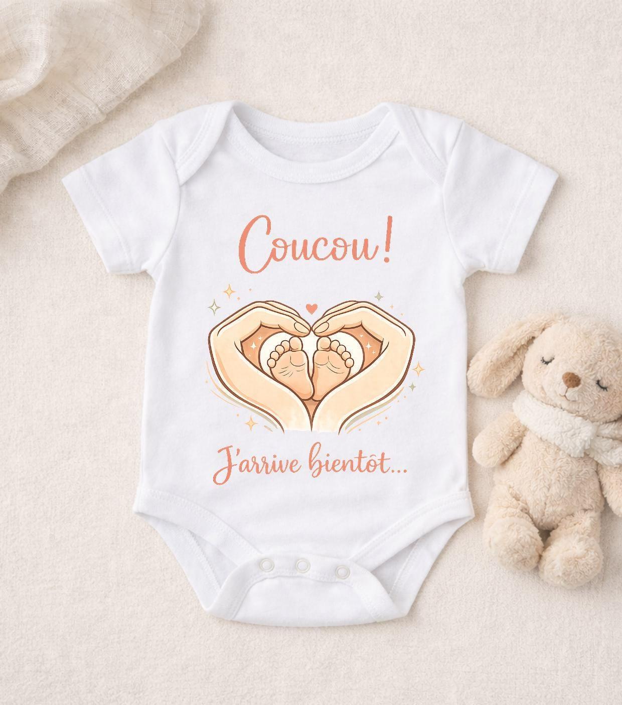 Body bébé pour annonce de grossesse