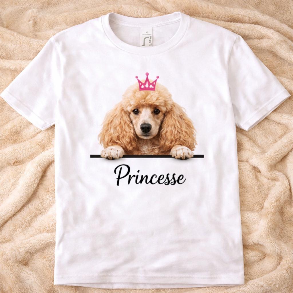 T-shirt personnalisé avec photo de votre chien ou chat