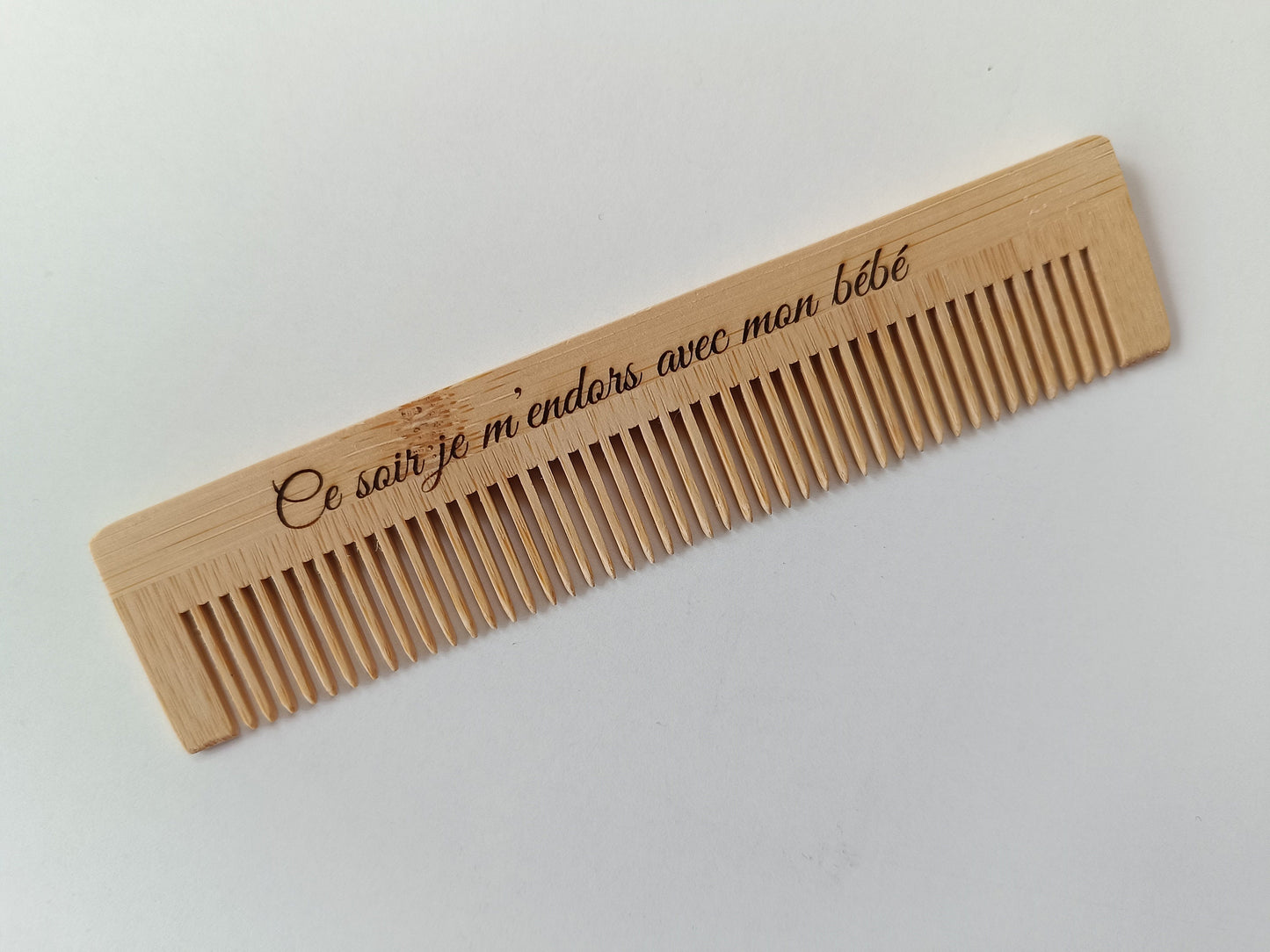 Bamboo Birth Comb Natural Pain Relief Acupressure Tool Labor Support Wooden Birthing Aid Contraction Management
