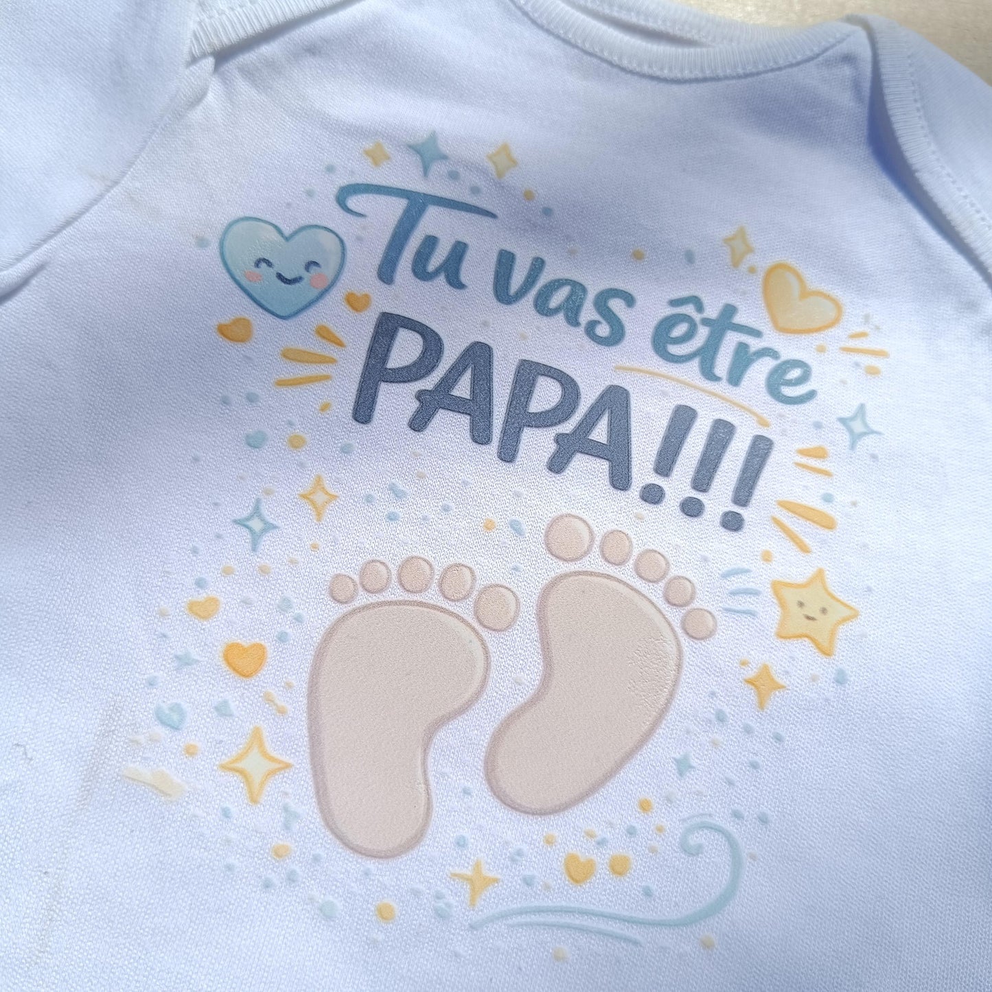 Body bébé annonce grossesse – Tu vas être Papa – Body bébé annonce future naissance – Cadeau annonce famille