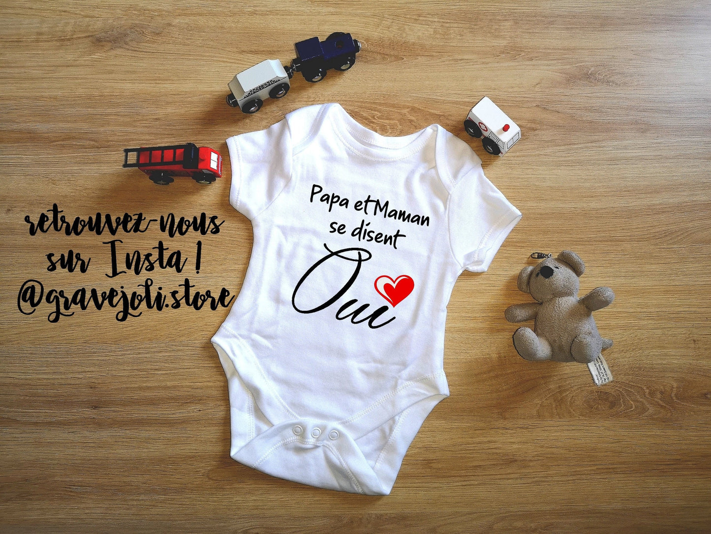 Body bébé, body personnalisé, annonce naissance, tu vas être papi, mamie, baby shower, grossesse, vêtements bébé, body flocké, bébé arrive