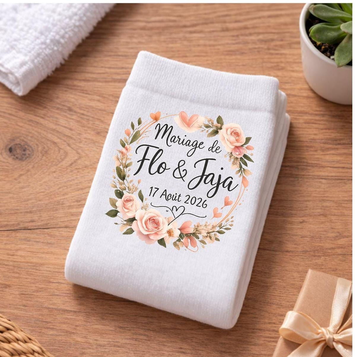Chaussettes personnalisées photo ou texte – Cadeau original anniversaire couple humour – idée cadeau homme femme mariage EVJF