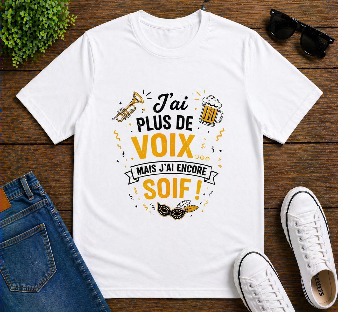 T-shirt Carnaval de Dunkerque– Jean Bart– Tee shirt beauf drôle – Cadeau homme humour alcool - tshirt apéro fête cadeau- carnavaleux marrant