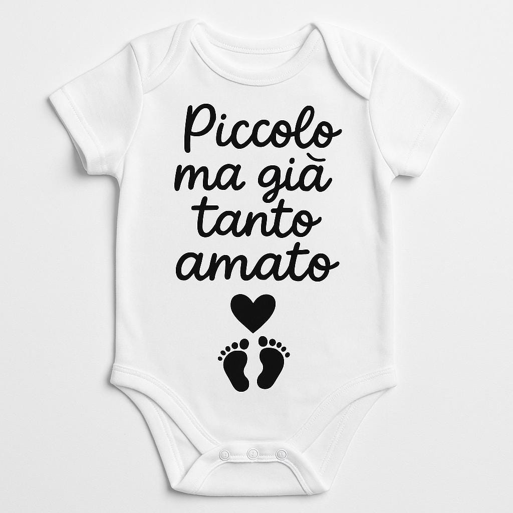 Personalized Baby Bodysuit Pregnancy Announcement Gift for Grandparents Family White Cotton Custom Phrase Newborn Onesie