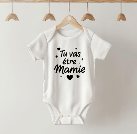 Body annonce de grossesse à Mamie