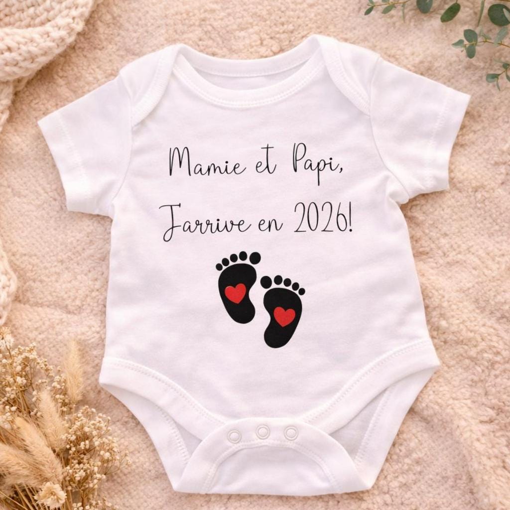 Body bébé annonce grossesse