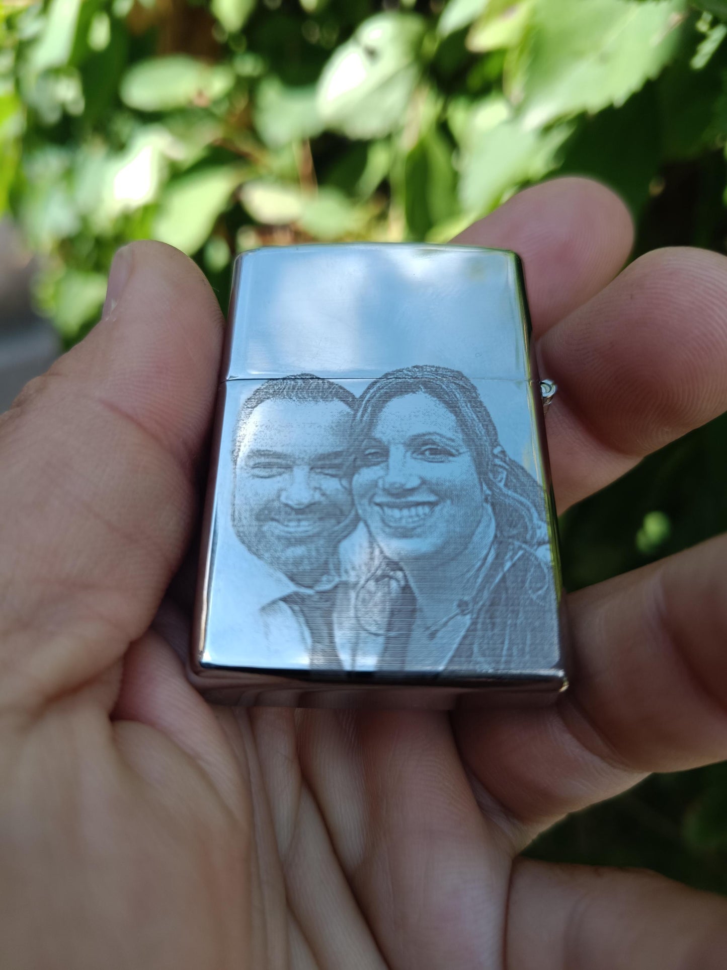 Briquet Personnalisé Gravé – Photo ou Texte sur Mesure