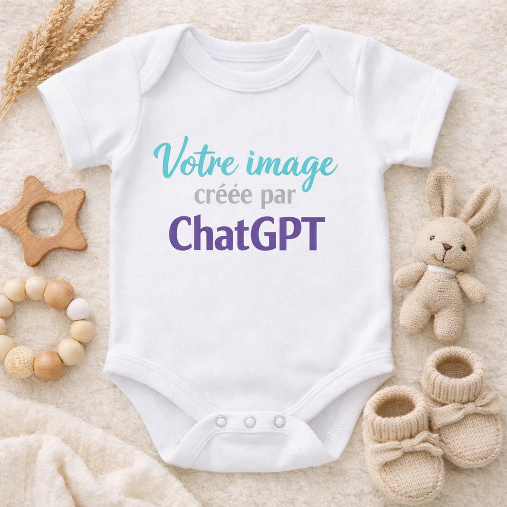 Votre photo image de ChatGPT ou IA imprimé sur Body ou Tshirt