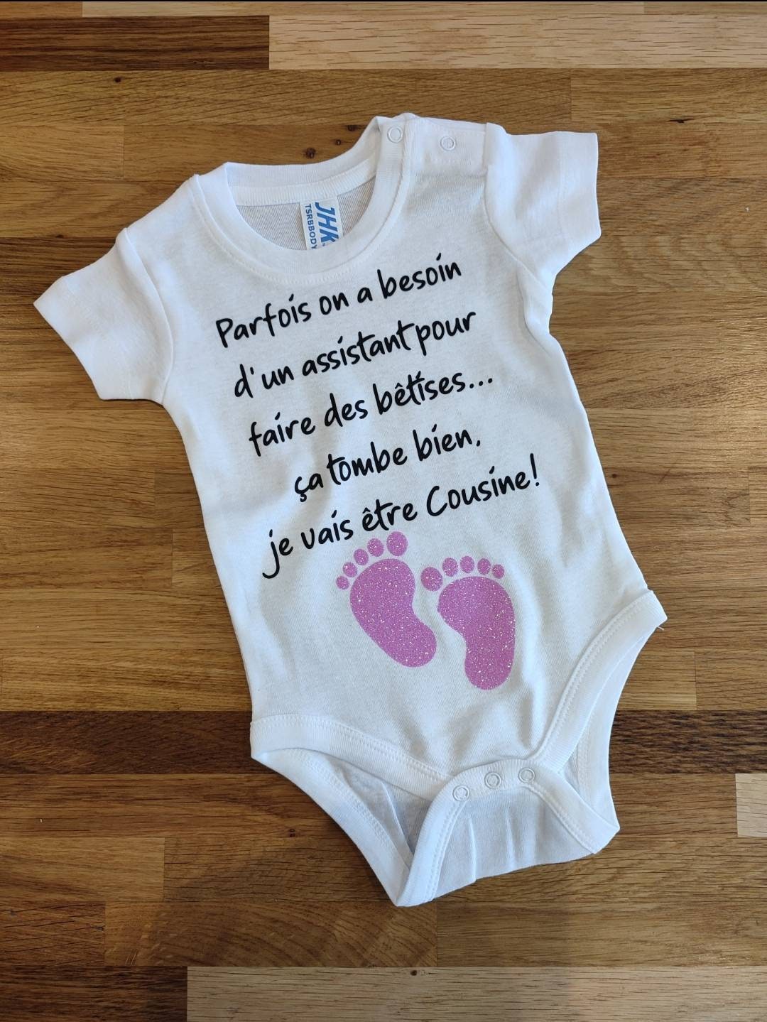 Body Bébé Annonce Grossesse Je Vais Être Cousine - Cadeau Original Humour Maternité Enceinte Naissance