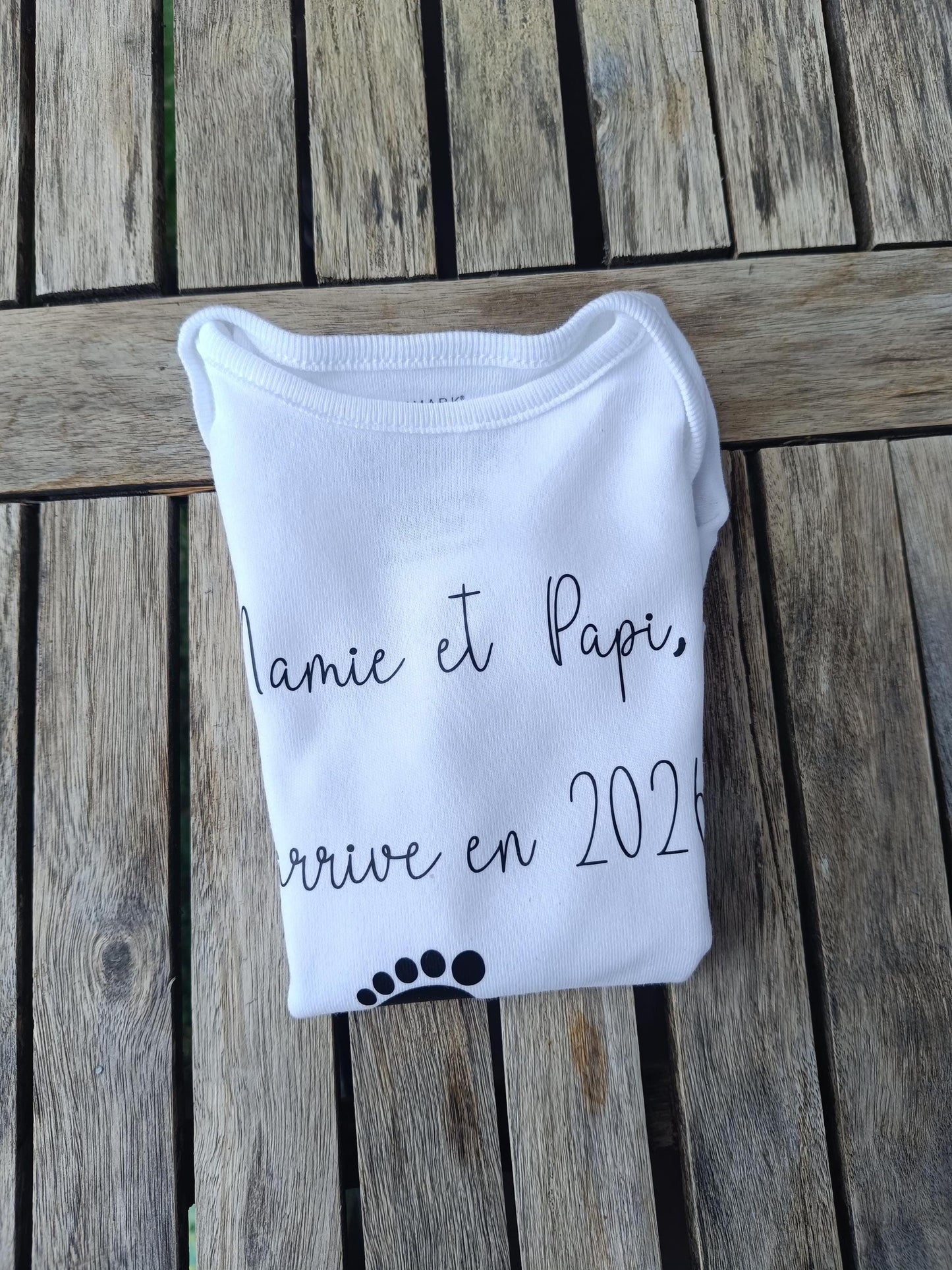 Body bébé annonce grossesse