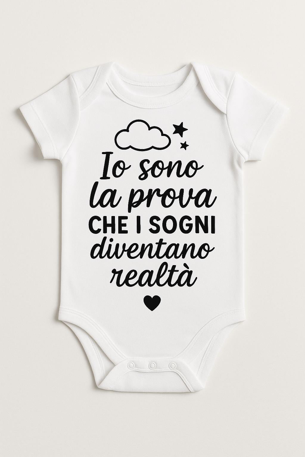Personalized Baby Bodysuit Pregnancy Announcement Gift for Grandparents Family White Cotton Custom Phrase Newborn Onesie