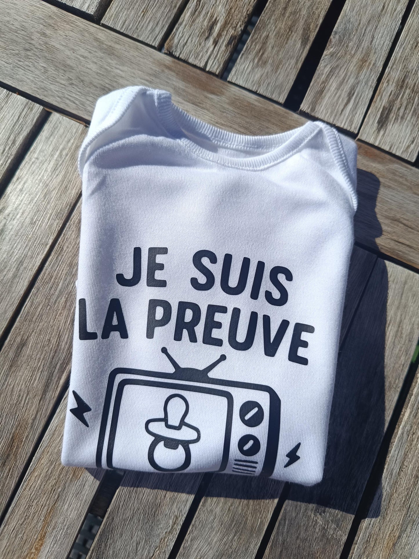 Funny Baby Onesie Netflix Gift - Humorous Birth Present Original Cotton Bodysuit Personalized Shower