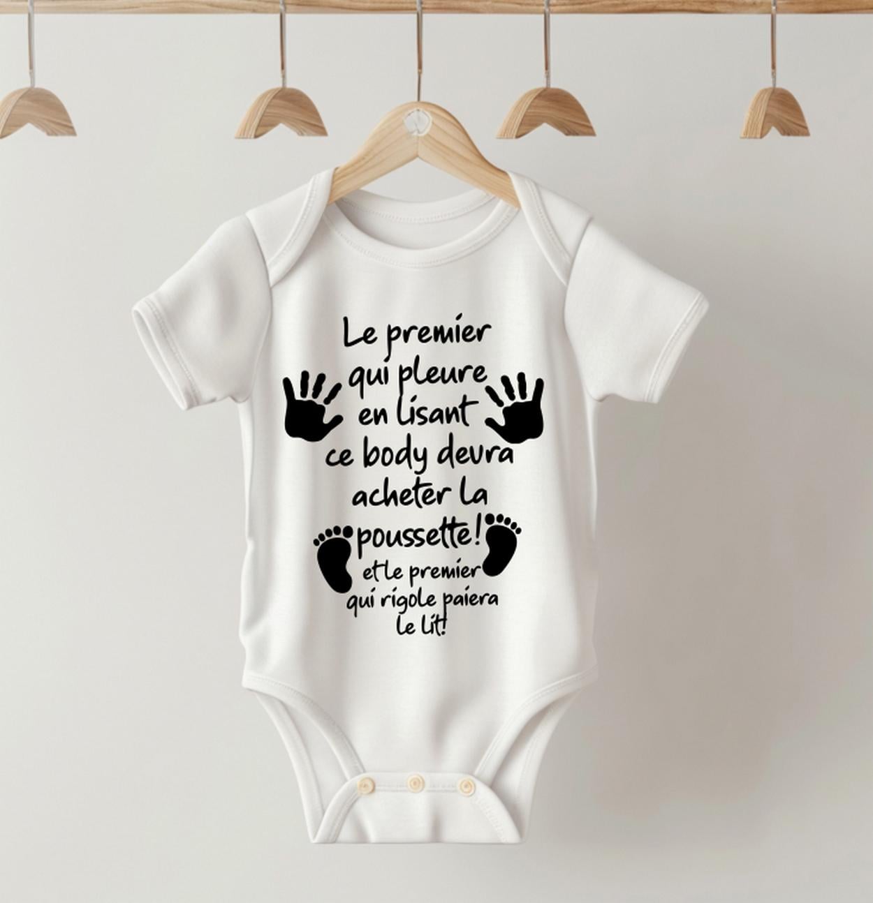 Pochon cadeau en tissu imprimé à personnaliser, J'ai une surprise pour toi, pour offrir un cadeau à la famille, annonce de grossesse mariage