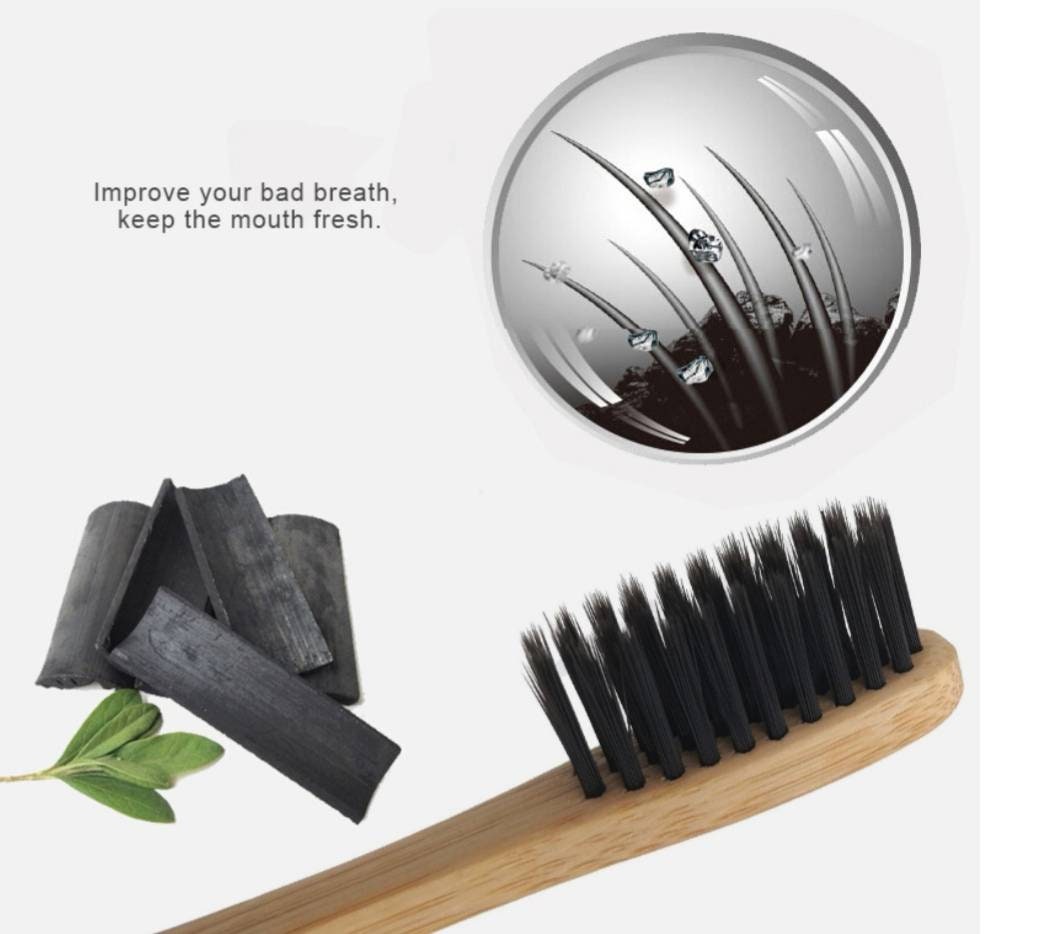 Brosse à dents en bois gravé avec votre prénom, bambou gravé au laser, écologique, biodégradable, pas cher, première brosse à dents